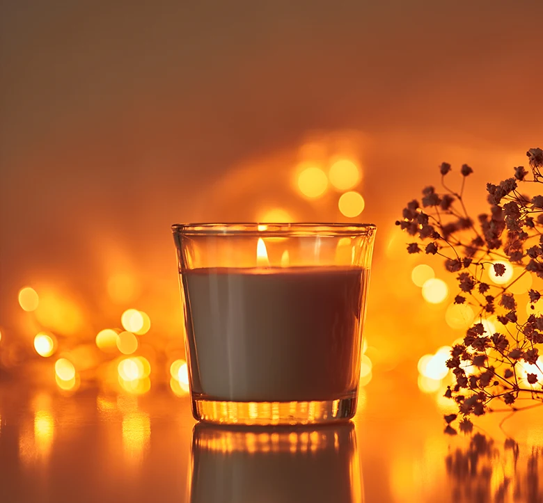 Private label scented candle